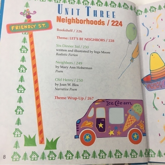 VINTAGE 1996 Book Treasury of Literature Sidewalks Sing Homeschooling Classroom - Picture 9 of 16